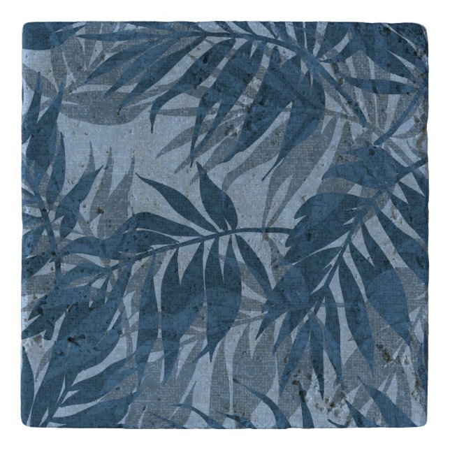 Areca Palms Hawaiian Tropical Vintage Trivet (Front)