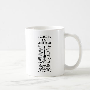 Arecibo Binary Message Reply Coffee Mug