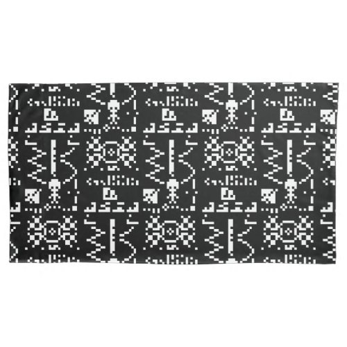 Arecibo Binary Message Reply Pillow Case