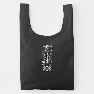 Arecibo Binary Message Reply Reusable Bag