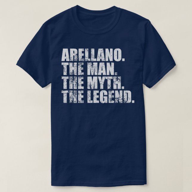 ArellanoArellano Family name Arellano last Name Ar T-Shirt (Design Front)