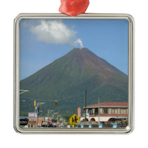 ARENAL VOLCANO, Costa Rica Metal Ornament