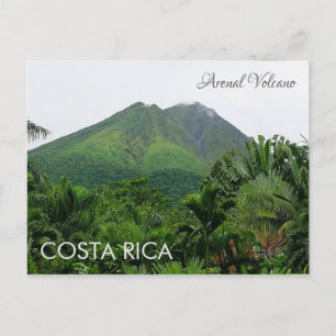 Arenal Volcano, Costa Rica Postcard