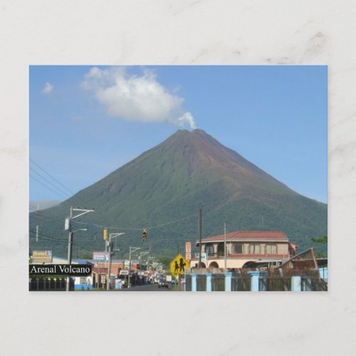 ARENAL VOLCANO Costa Rica Postcard