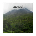 Arenal Volcano Tile