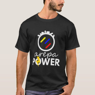 Arepa Power Latin Pride Funny Flag Gift Tee