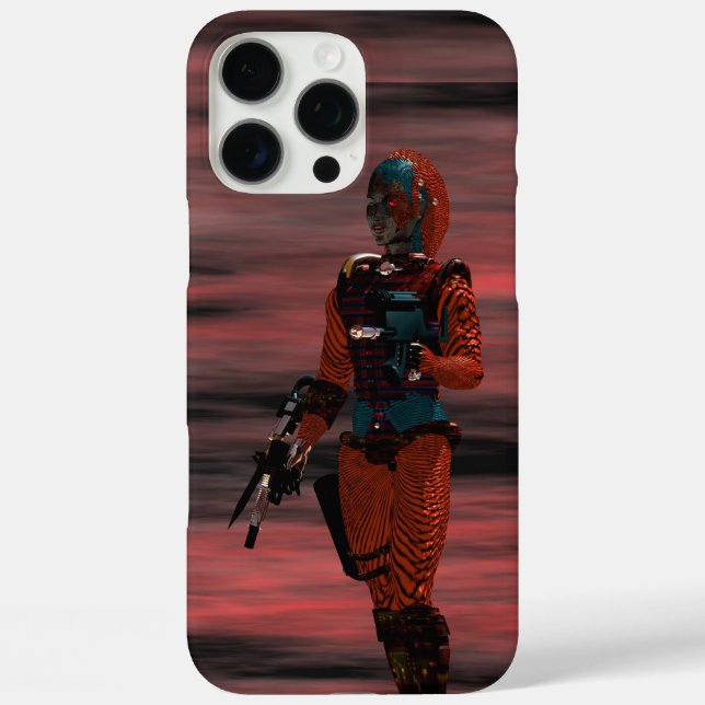 ARES - CYBORG Case-Mate iPhone CASE (Back)