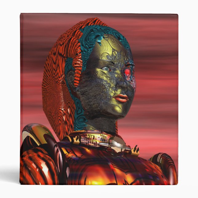 ARES , Cyborg from Hyperion 3 Ring Binder (Front)