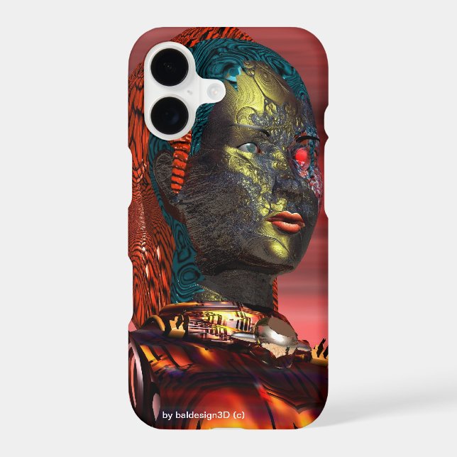 ARES - CYBORG IPHONE CASE (Back)