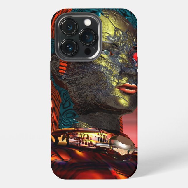 ARES - CYBORG IPHONE CASE (Back)