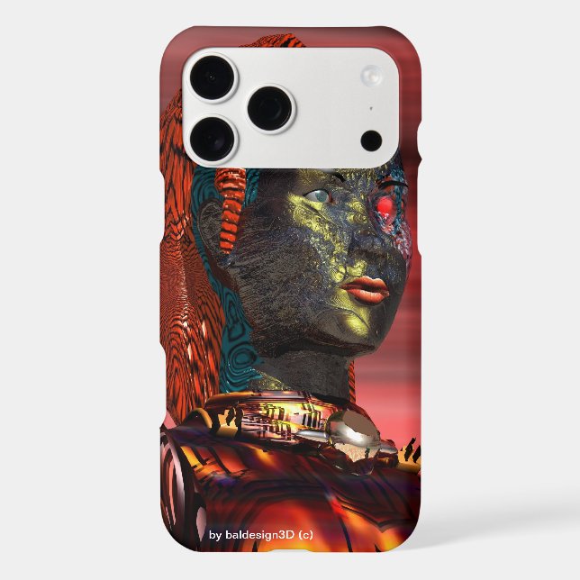 ARES - CYBORG IPHONE CASE (Back)