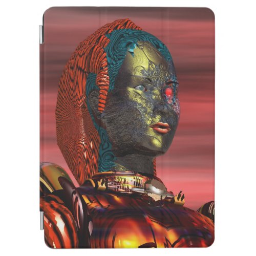 ARES CYBORG PORTRAIT Science Fiction iPad Air Cover