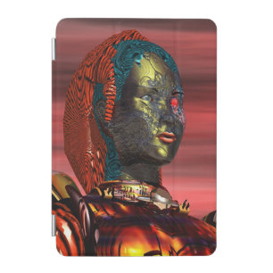 ARES CYBORG PORTRAIT Science Fiction iPad Mini Cover