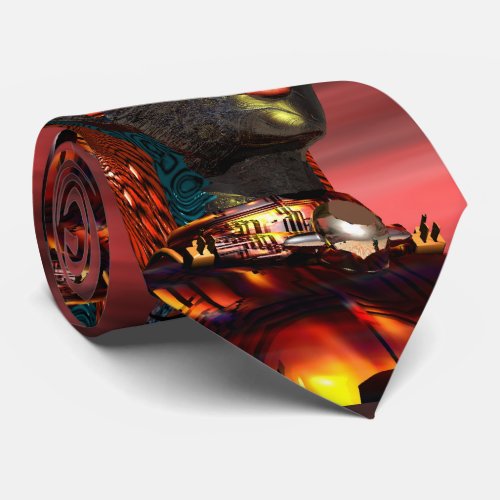 ARES CYBORGRED SUNSET Science FictionSci_Fi Tie