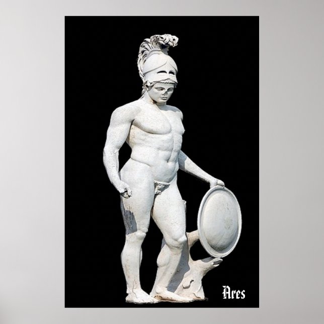 Ares  / Greek God / Poster (Front)