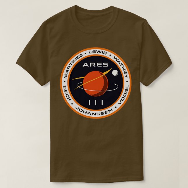 Ares III T-Shirt (Design Front)