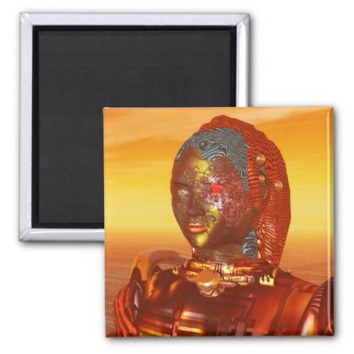 ARES IN DESERT OF HYPERION Science Fiction Sci_Fi Magnet