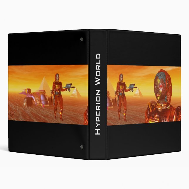 ARES IN THE DESERT OF HYPERION BINDER (Background)