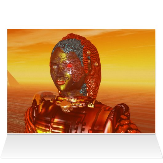 ARES IN THE DESERT OF HYPERION CARDS (Inside Horizontal (Top))
