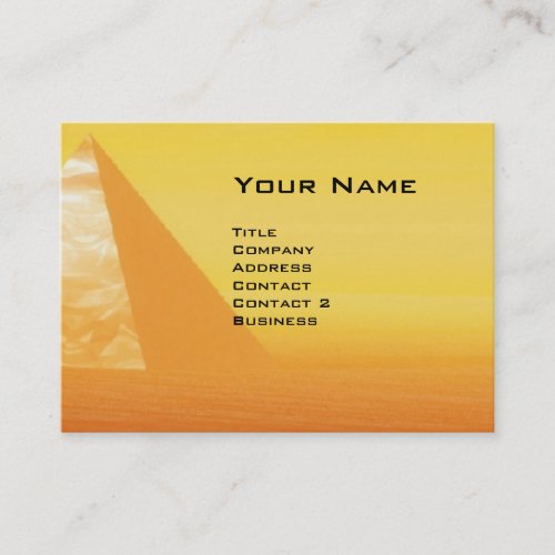 ARES IN THE DESERT OF HYPERION Detail Business Card