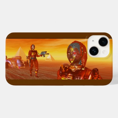 ARES IN THE DESERT OF HYPERION Science Fiction  Case_Mate iPhone 14 Case