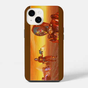 ARES IN THE DESERT OF HYPERION Science Fiction iPhone 14 Case