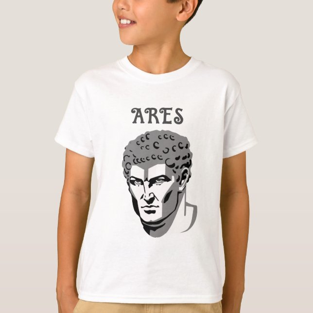 Ares, Olympian God of War, T-Shirt (Front)