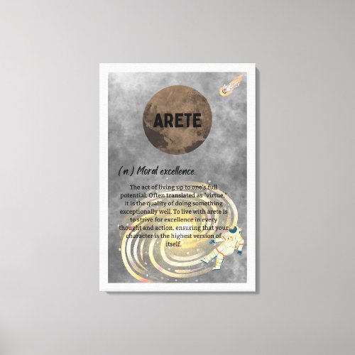 Arete Stretch Canvas Print