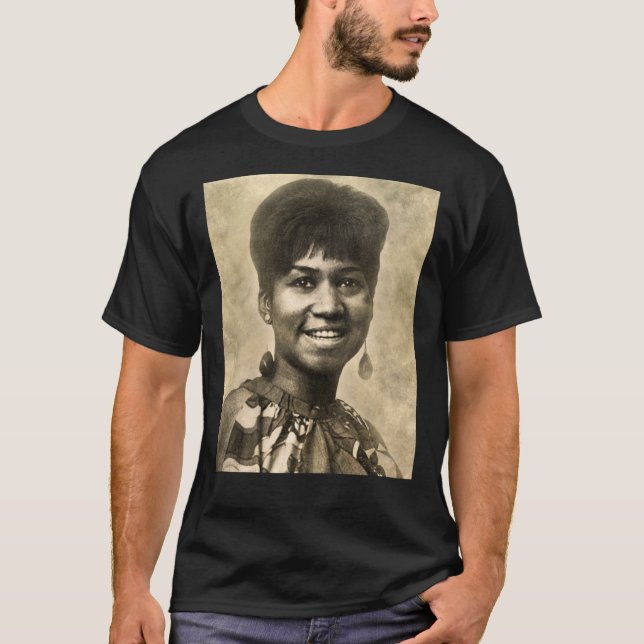Aretha Franklin Queen Of Soul   T-Shirt (Front)