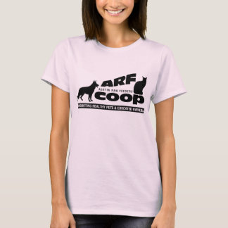 ARF Co-op black on white T-Shirt