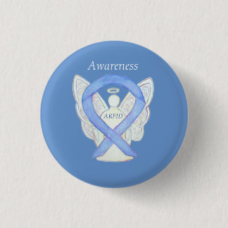 ARFID (Eating Disorder) Awareness Ribbon Angel Pin