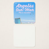 argelès-sur-mer France travel poster (Front & Back)