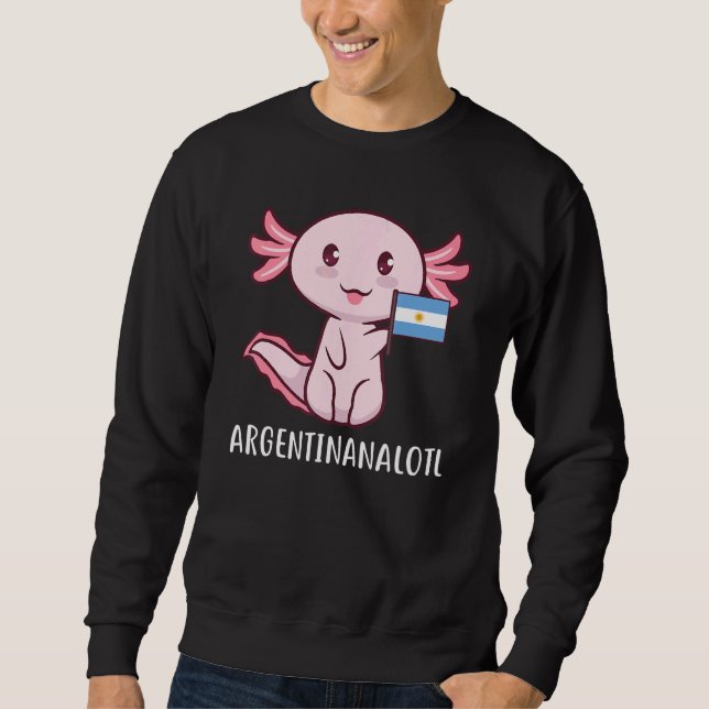 Argenrinanalotl Argentina Argentinian Sweatshirt (Front)