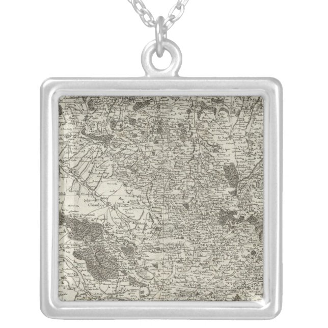 Argentan, Falaise Silver Plated Necklace (Front)