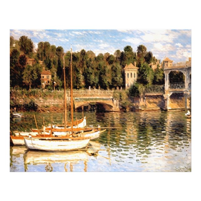 Argenteuil Bridge Photo Print (Front)