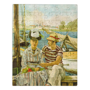 Argenteuil Edouard Manet Jigsaw Puzzle