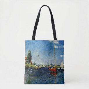 Argenteuil, fine art painting, tote bag