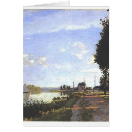 Argenteuil - Monet Painting Cards (Front)