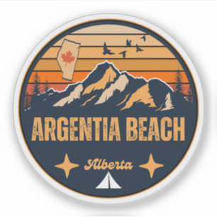  Argentia Beach, Alberta Sticker