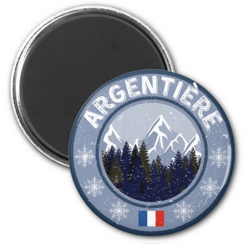 Argentiere Ski Resort Magnet