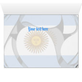 Argentina #1 cards (Inside Horizontal (Bottom))