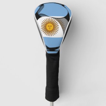 Argentina #1 Golf Head Cover by MarianaEwa at Zazzle