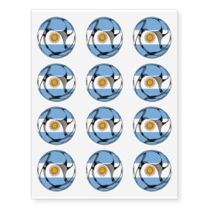 Argentina #1 temporary tattoos