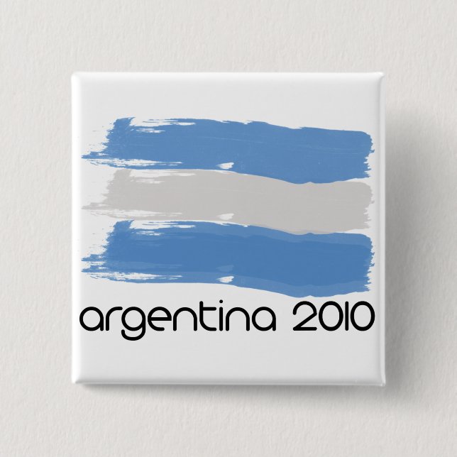 Argentina 2010 button (Front)
