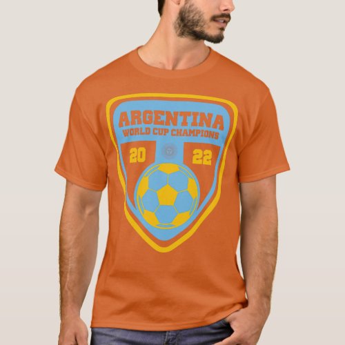Argentina 2022 World Cup Champions T_Shirt