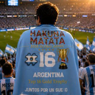 ARGENTINA 2026 Global Games: Hakuna Matata Top 16 Scarf