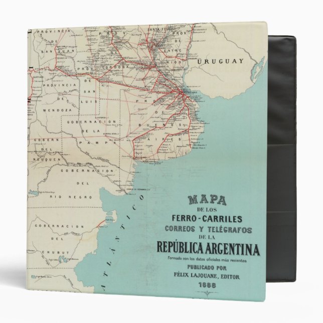 Argentina 3 Ring Binder (Front/Inside)