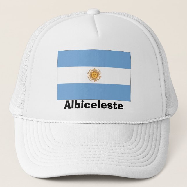 Argentina "Albiceleste" Trucker Hat (Front)