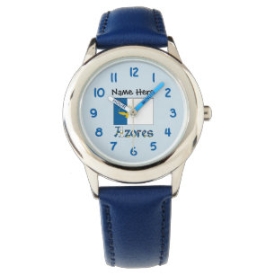 Argentina and Argentine Flag Personalized Watch