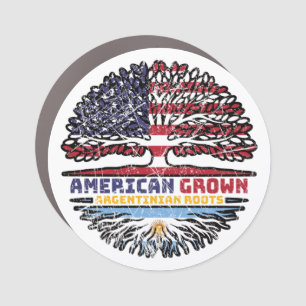 Argentina Argentine Argentinian US USA America Car Magnet